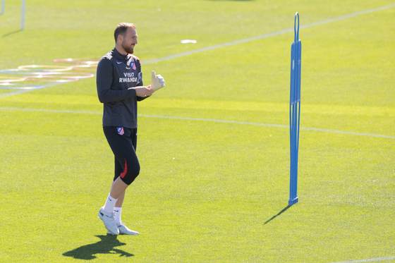 Oblak y Cardoso, en la convocatoria de Simeone