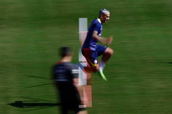 Griezmann se entrena de nuevo con el Atlético tras cerrar su fichaje por el Orlando City