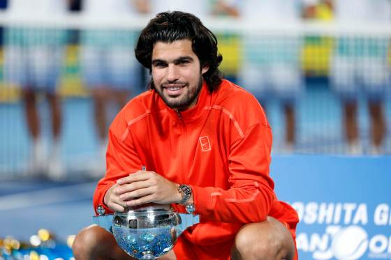 Alcaraz, tras ganar en Tokio: "Estoy muy motivado para lo que viene"