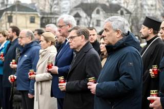 Kaja Kallas llega a Kiev para conmemorar el cuarto aniversario de la masacre de Bucha