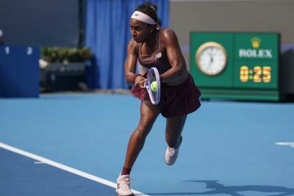 Gauff supera la resistencia de la colombiana Osorio y avanza a tercera ronda en Pekín