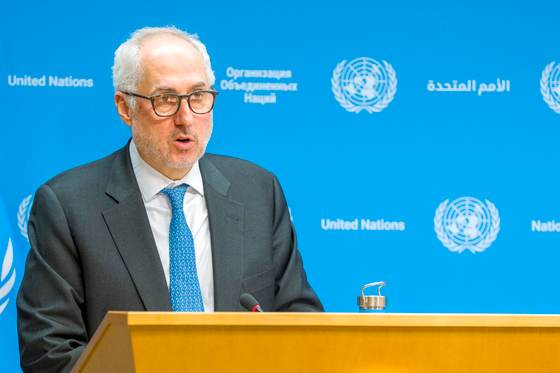 Guterres habló con varios líderes afectados por el conflicto en O. Medio pero no con Trump