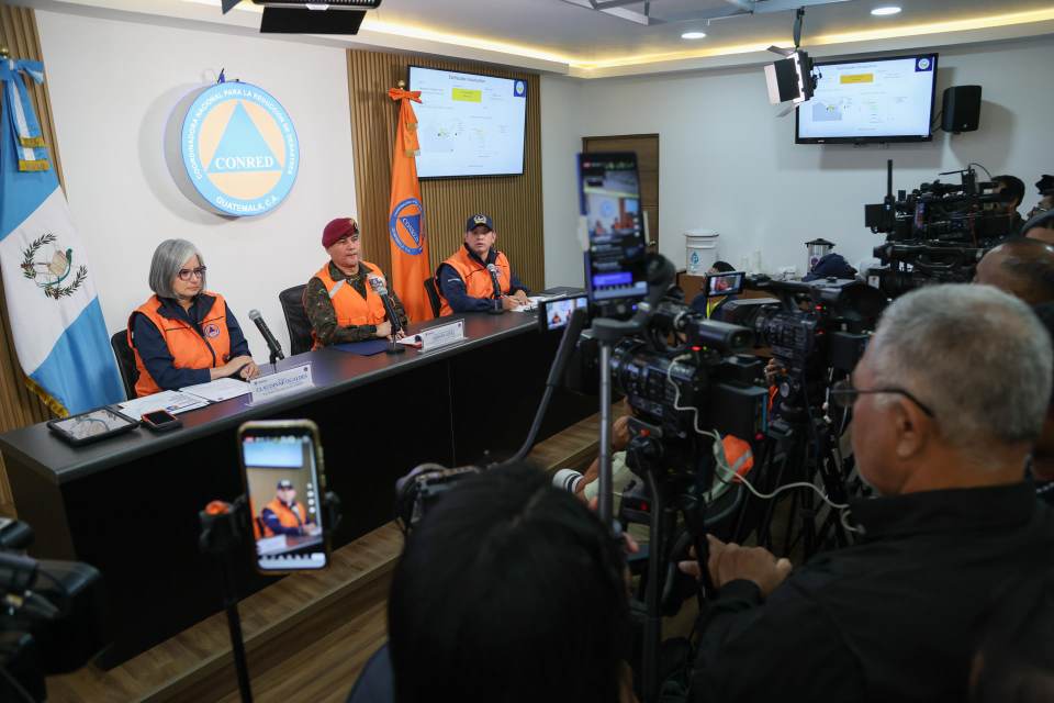 Guatemala registra 42 réplicas y 58 emergencias tras terremoto de magnitud 7,4