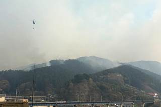 Un incendio en el noreste de Japón deja un herido y obliga a evacuar a 2.500 personas