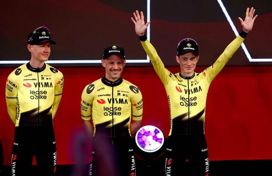 Vingegaard debuta en el Giro con el cartel de favorito