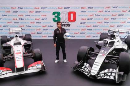 'Checo' Pérez califica de especial correr en casa su carrera 300 en la Fórmula Uno