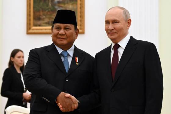 Putin propone cooperación energética y espacial a su homólogo de Indonesia Subianto