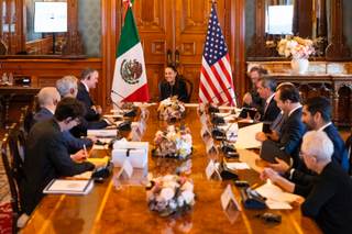 Sheinbaum recibe a negociador del T-MEC de EEUU y destaca avances positivos