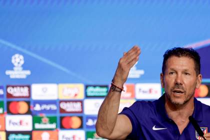 Simeone: “¿La final del Metropolitano? Vamos al partido a partido, en eso somos fuertes”