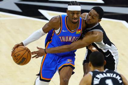 108-123. Los Thunder restauran el orden en la casa de Wembanyama