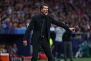 Simeone: "En una semifinal de champions un penal tiene que ser claro para pitarlo"