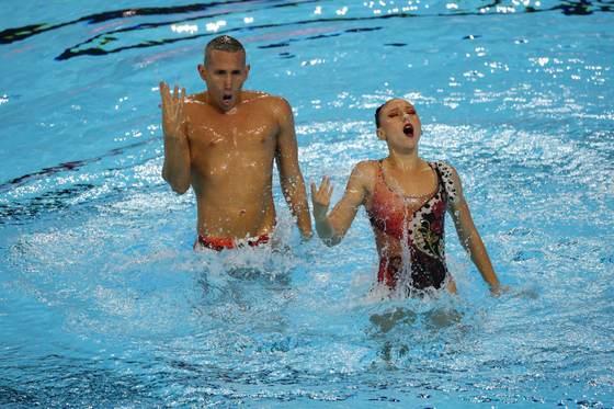 Los colombianos Emily Minante y Gustavo Sánchez logran la plata en París
