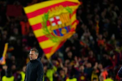 Flick: "En el descanso he dicho a mis jugadores que tenían que controlar el partido"