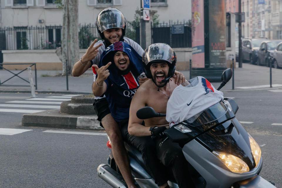 Muere un motorista en un accidente en París durante los festejos del PSG