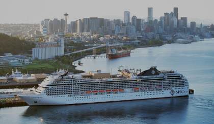 Los cruceros europeos MSC anuncian la primera ruta hacia Alaska con una nueva sede en Seattle