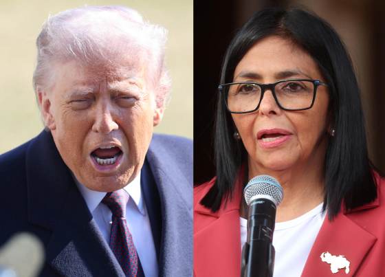 Trump pretende reunirse con Delcy Rodríguez durante la Asamblea de la ONU, según Axios