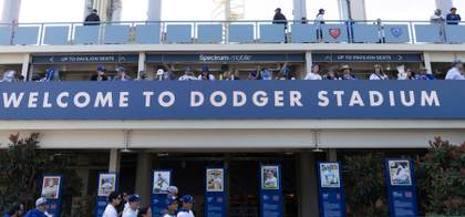 Los Dodgers registran las entradas más caras de la historia en su partido inaugural de MLB
