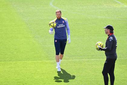 Simeone confirma las bajas de Oblak, Mendoza y Pubill en LaLiga ante el Barcelona