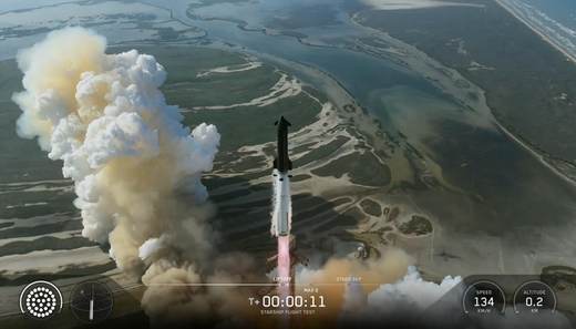 SpaceX completa duodécimo vuelo de prueba del Starship V3 tras intento fallido