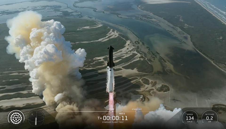 SpaceX completa duodécimo vuelo de prueba del Starship V3 tras intento fallido