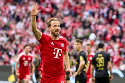5-1. El Bayern cierra la Bundesliga con goleada y triplete de Kane