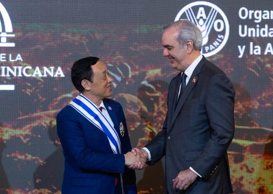El director de la FAO felicita a la República Dominicana por lograr el objetivo del hambre cero