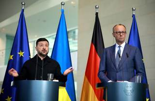 Merz dice que trabajará con Zelenski para el retorno de hombres ucranianos en edad militar