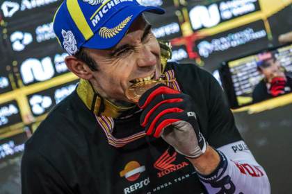 El piloto español Toni Bou gana su 40 título mundial de trial