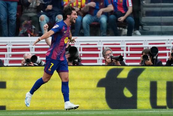 Ferran sobre su doblete: "El trabajo siempre te da la recompensa si tienes paciencia"