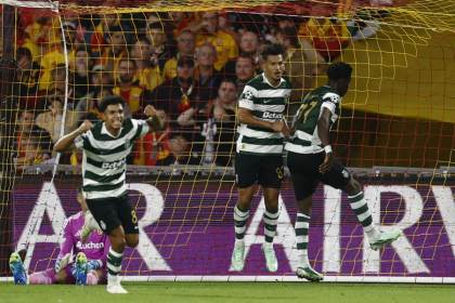 0-2. Arranque ilusionante y pleno del Sporting