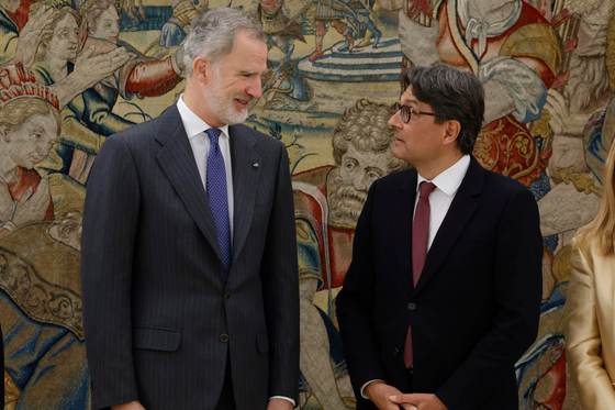 Felipe VI recibe en Madrid al presidente del Tribunal Europeo de Derechos Humanos