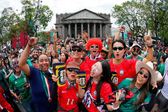 Guadalajara se lanza a la calle a horas del partido de México contra Corea del Sur