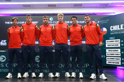 España, contra Austria en los cuartos de final de la Copa Davis