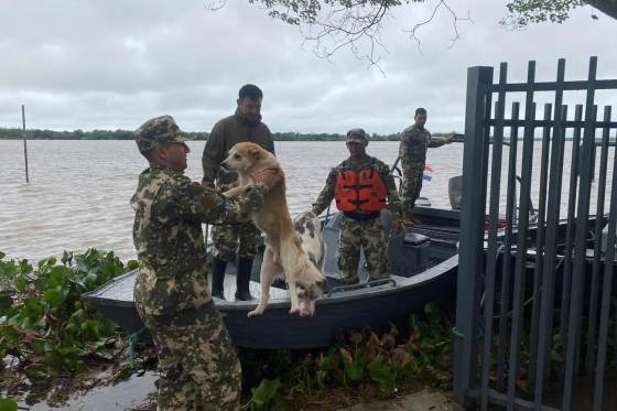 Las inundaciones por las lluvias en Paraguay provocan afectaciones a unas 3.000 familias