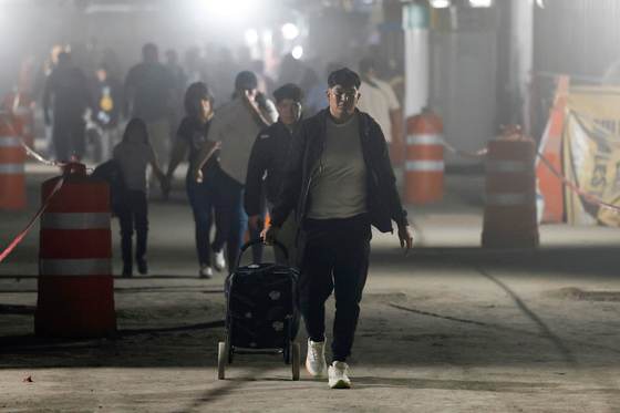 Tramo en obras del Metro de Ciudad de México evoca a 'Silent Hill' previo al Mundial