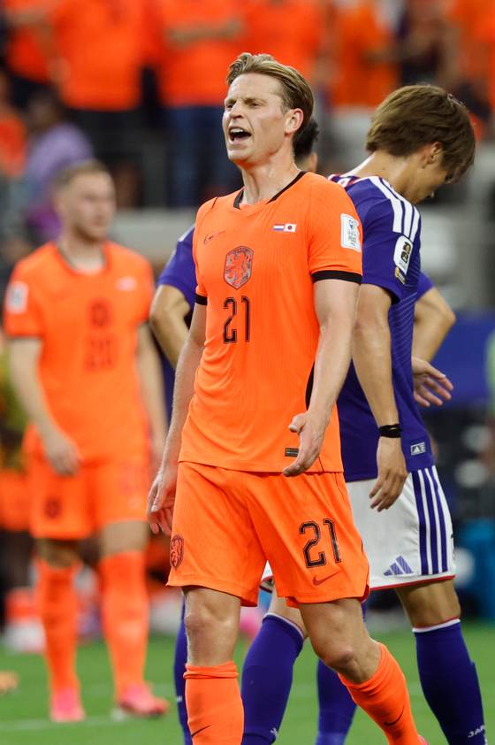 De Jong: "Estamos decepcionados por el empate, pero hemos hecho un buen partido"