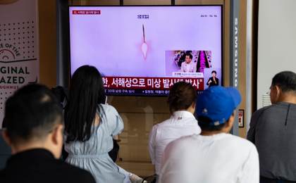 Corea del Norte lanza misiles balísticos de corto alcance hacia el mar Amarillo