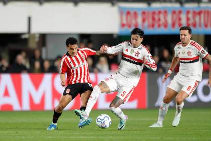 0-0. Estudiantes y Flamengo definirán la serie en Río de Janeiro
