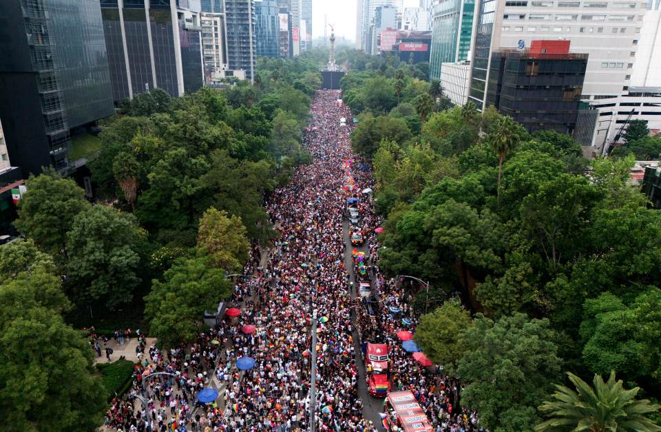 La Marcha del Orgullo en México encauza la atención del Mundial hacia la igualdad y la paz
