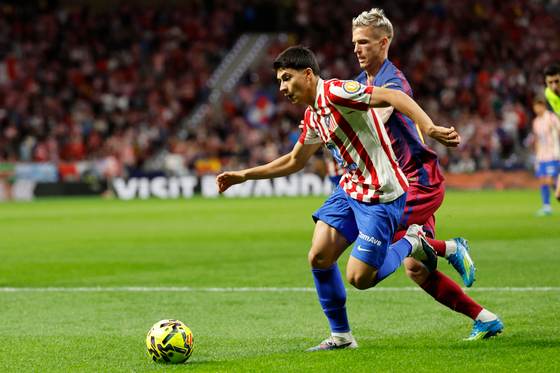 Obed Vargas, sobre el Atlético de Madrid: "Es un grupo muy unido, ésa es su fuerza"