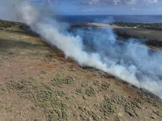 Un incendio forestal arrasa 20 hectáreas en la Isla de Pascua sin causar víctimas