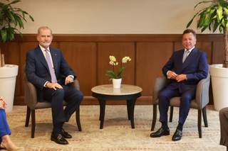 Felipe VI prevé "un futuro enormente próspero" para la "magnífica" relación España-México