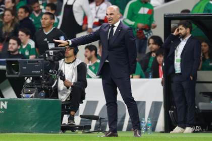 El español Roberto Martínez, satisfecho con el empate de Portugal ante México