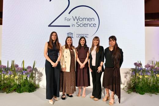 La alianza L'Oréal y Unesco cumple 20 años y premia a cinco jóvenes investigadoras