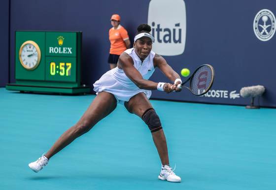 Venus Williams también cae eliminada en primera ronda de Miami