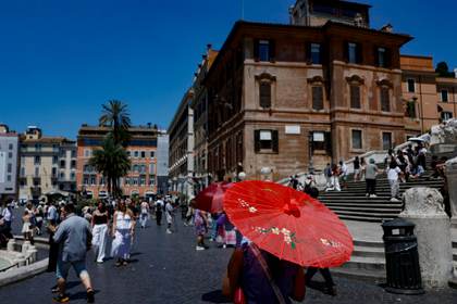Italia activará el jueves las primeras alertas rojas de la temporada por la ola de calor