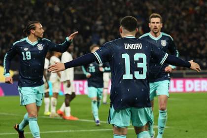 2-1. Undav da una victoria agónica a una Alemania que tuvo para más