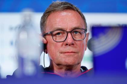 Rangnick: "El algoritmo probablemente diga que ganará Argentina, pero podemos vencer"