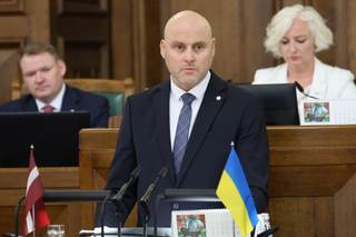 Andris Kulbergs, un letón firme defensor de Ucrania que fue empresario antes que político