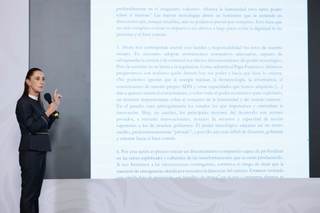 Sheinbaum ve "muy interesante" la reflexión "humanista" del papa León XIV sobre IA